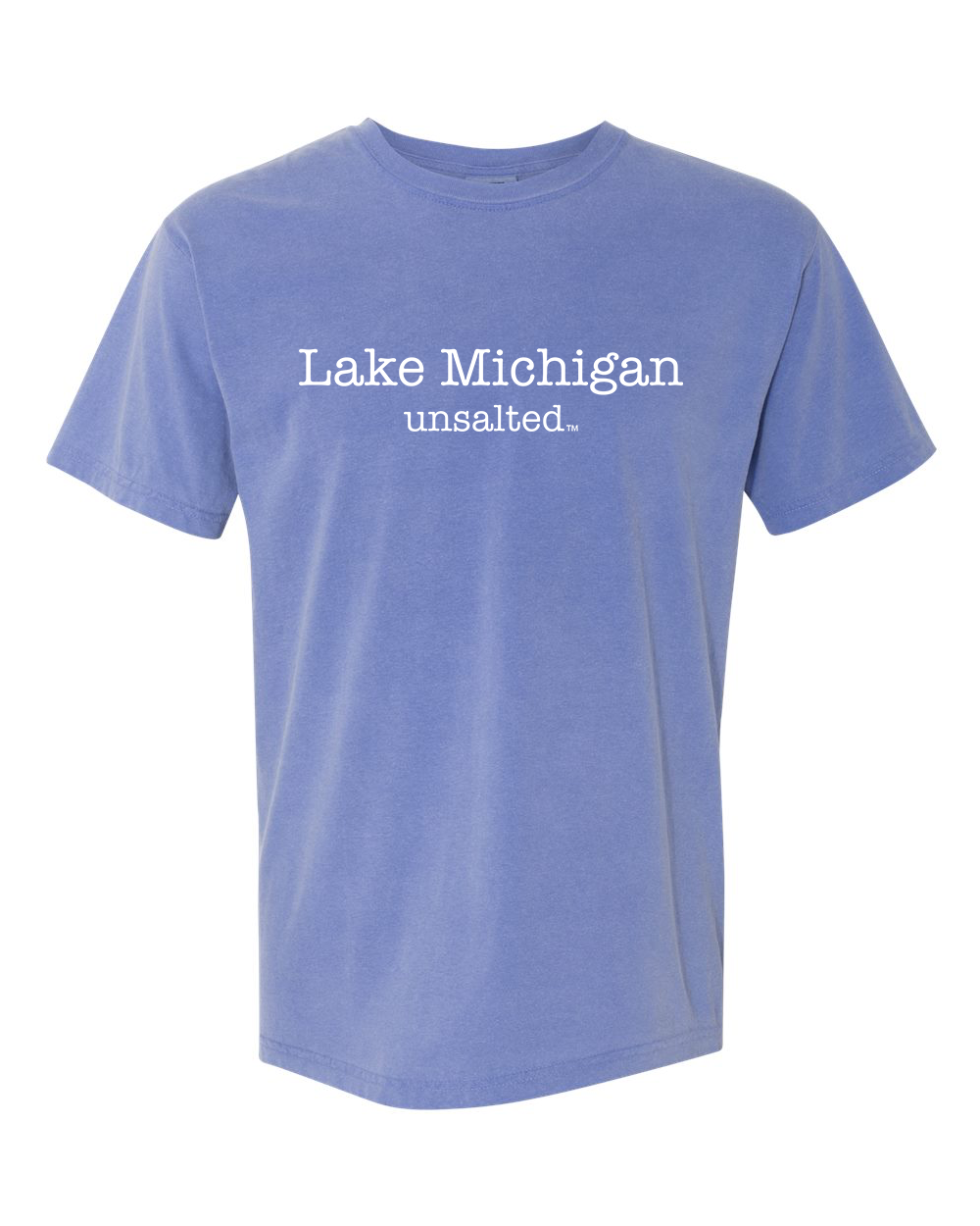 Lake Michigan Unsalted No Sharks® Unisex T-Shirt | unsalted no sharks